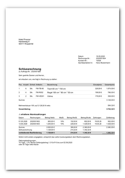 faq schlussabrechnung 6.3